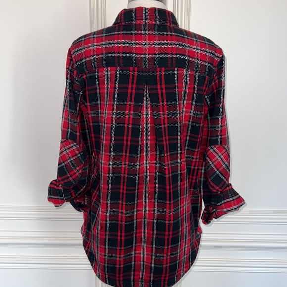 Eddie Bauer Heavy Weight Plaid Flannel - Picture 5 of 10